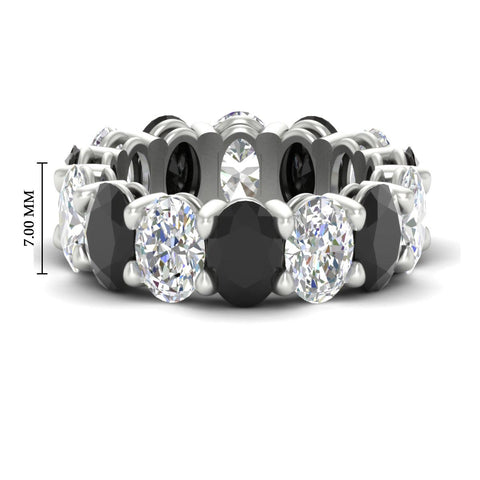 luxury-10-ct-oval-diamond-eternity-wedding-ring-with-black-diamond-in-white-gold-fdewb8324ovgblacksleep-7.00x5.00mm-nl-wg-hw