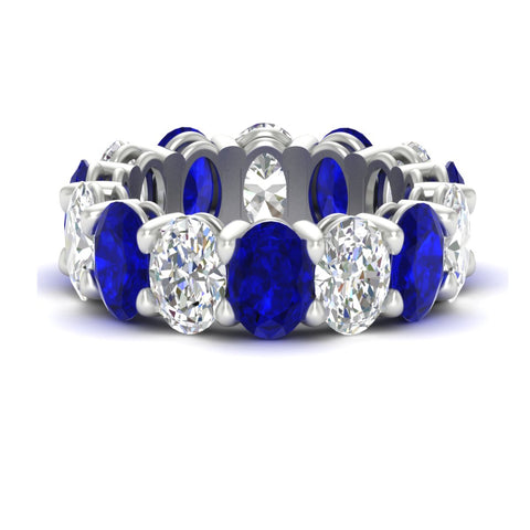 luxury-10-ct-oval-diamond-eternity-wedding-ring-with-blue-sapphire-in-white-gold-fdewb8324ovgsablsleep-7.00x5.00mm-nl-wg