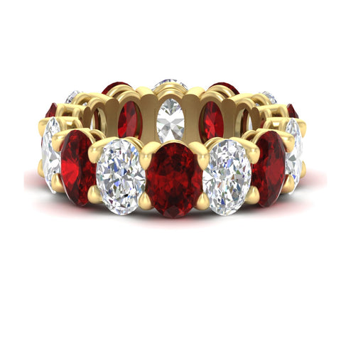 luxury-10-ct-oval-diamond-eternity-wedding-ring-with-ruby-in-yellow-gold-fdewb8324ovgrudrsleep-7.00x5.00mm-nl-yg
