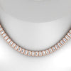 Load image into Gallery viewer, luxury-tennis-necklace-bezel-set-emerald-cut-in-FDNK11337EM-ANGLE1-NL-RG