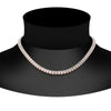 Load image into Gallery viewer, luxury-tennis-necklace-bezel-set-emerald-cut-in-FDNK11337EM-ANGLE1-NL-RG