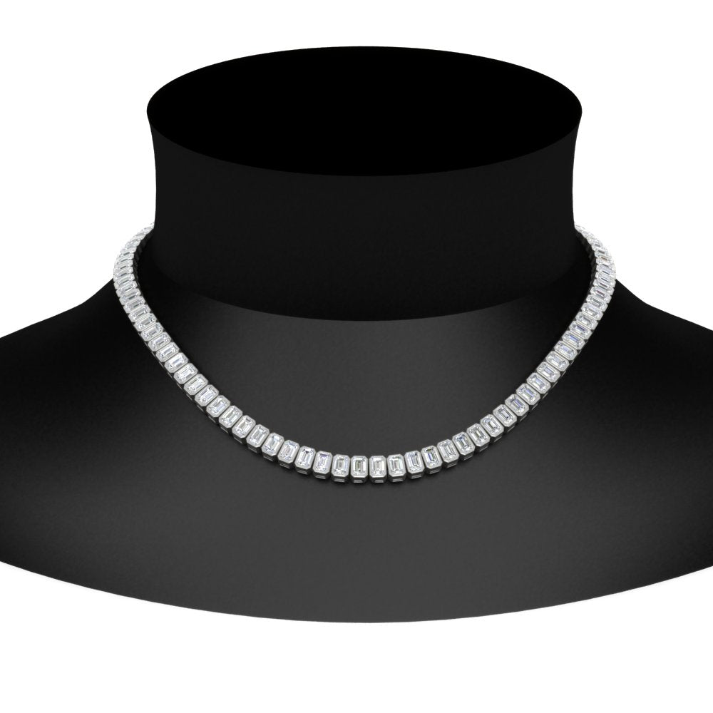 luxury-tennis-necklace-bezel-set-emerald-cut-in-FDNK11337EM-ANGLE1-NL-WG