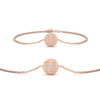 Load image into Gallery viewer, Alphabet disc diamond bracelet