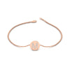 Load image into Gallery viewer, Alphabet disc diamond bracelet
