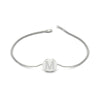 Load image into Gallery viewer, Alphabet disc diamond bracelet