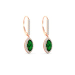 Load image into Gallery viewer, marquise-1-carat-halo-diamond-lever-back-drop-earrings-with-emerald-in-rose-gold-FDEAR11235-MQGEMGRANGLE1-1.00CT-NL-RG.jpg

