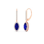 Load image into Gallery viewer, marquise-1-carat-halo-diamond-lever-back-drop-earrings-with-sapphire-in-rose-gold-FDEAR11235-MQGSABLANGLE1-1.00CT-NL-RG.jpg
