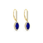 Load image into Gallery viewer, marquise-1-carat-halo-diamond-lever-back-drop-earrings-with-sapphire-in-yellow-gold-FDEAR11235-MQGSABLANGLE1-1.00CT-NL-YG.jpg
