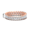 Thumbnail 2 - marquise-2-carat-cut-eternity-diamond-wedding-band-in-rose-gold-FDEWB11257MQB-2.00CT-NL-RG