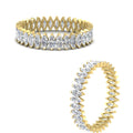 Thumbnail 15 - marquise-2-carat-cut-eternity-diamond-wedding-band-in-yellow-gold-FDEWB11257MQB-2.00CT-NL-YG