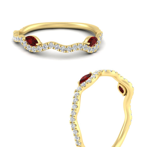 marquise-accent-curved-ruby-wedding-band-in-yellow-gold-fdens11656bgrudrangle3-nl-yg.jpg