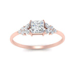 Load image into Gallery viewer, marquise-accented-diamond-princess-cut-engagement-ring-in-rose-gold-FD9933PRRANGLE5-NL-RG.jpg?v=1769496524