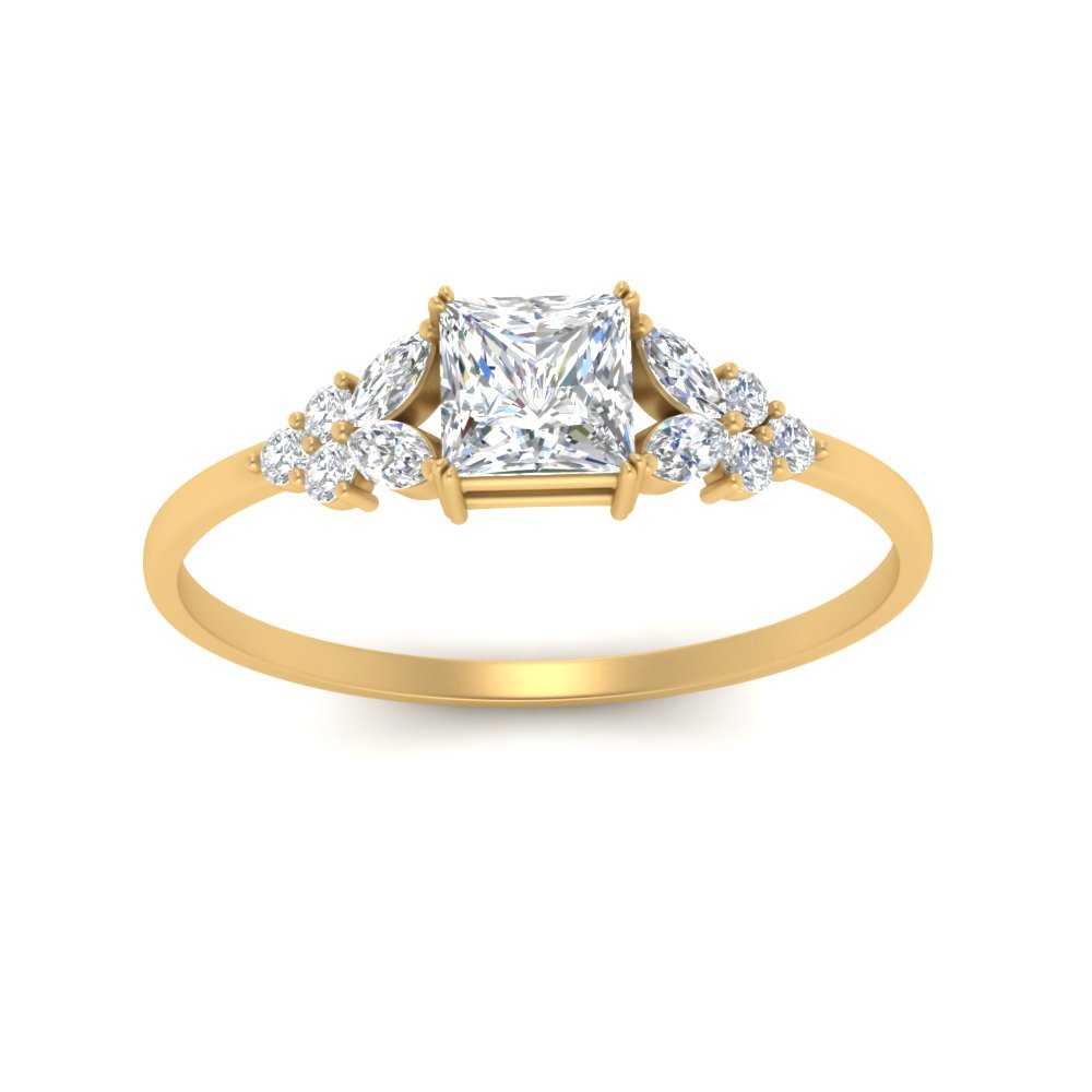 marquise-accented-diamond-princess-cut-engagement-ring-in-yellow-gold-FD9933PRRANGLE5-NL-YG.jpg?v=1769496524