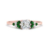 Load image into Gallery viewer, marquise-accented-emerald-asscher-cut-engagement-ring-in-rose-gold-FD9933ASRGEMGR-NL-RG.jpg?v=1769496441