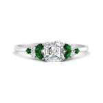 Load image into Gallery viewer, marquise-accented-emerald-asscher-cut-engagement-ring-in-white-gold-FD9933ASRGEMGR-NL-WG.jpg?v=1769496441