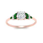 Load image into Gallery viewer, marquise-accented-emerald-cushion-cut-engagement-ring-in-rose-gold-FD9933CURGEMGRANGLE5-NL-RG.jpg?v=1769496457