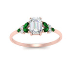 Load image into Gallery viewer, marquise-accented-emerald-emerald-cut-engagement-ring-in-rose-gold-FD9933EMRGEMGRANGLE5-NL-RG.jpg?v=1769496467