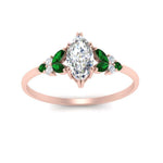 Load image into Gallery viewer, marquise-accented-emerald-marquise-cut-engagement-ring-in-rose-gold-FD9933MQRGEMGRANGLE5-NL-RG.jpg?v=1769496491