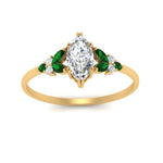 Load image into Gallery viewer, marquise-accented-emerald-marquise-cut-engagement-ring-in-yellow-gold-FD9933MQRGEMGRANGLE5-NL-YG.jpg?v=1769496491