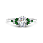 Load image into Gallery viewer, marquise-accented-emerald-oval-shaped-engagement-ring-in-white-gold-FD9933OVRGEMGR-NL-WG.jpg?v=1769496502