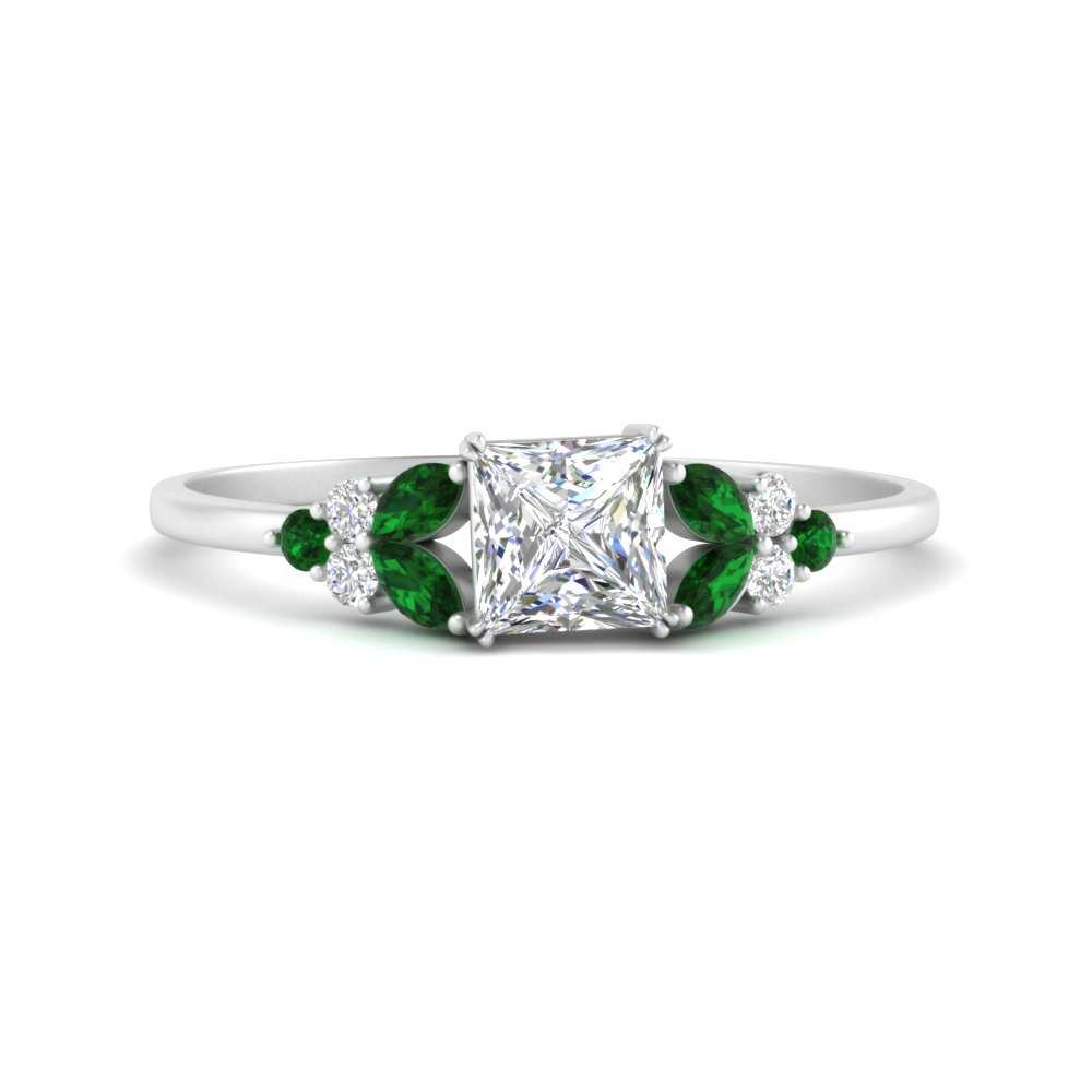 marquise-accented-emerald-princess-cut-engagement-ring-in-white-gold-FD9933PRRGEMGR-NL-WG.jpg?v=1769496524