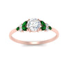Load image into Gallery viewer, marquise-accented-emerald-round-cut-engagement-ring-in-rose-gold-FD9933RORGEMGRANGLE5-NL-RG.jpg?v=1769496546