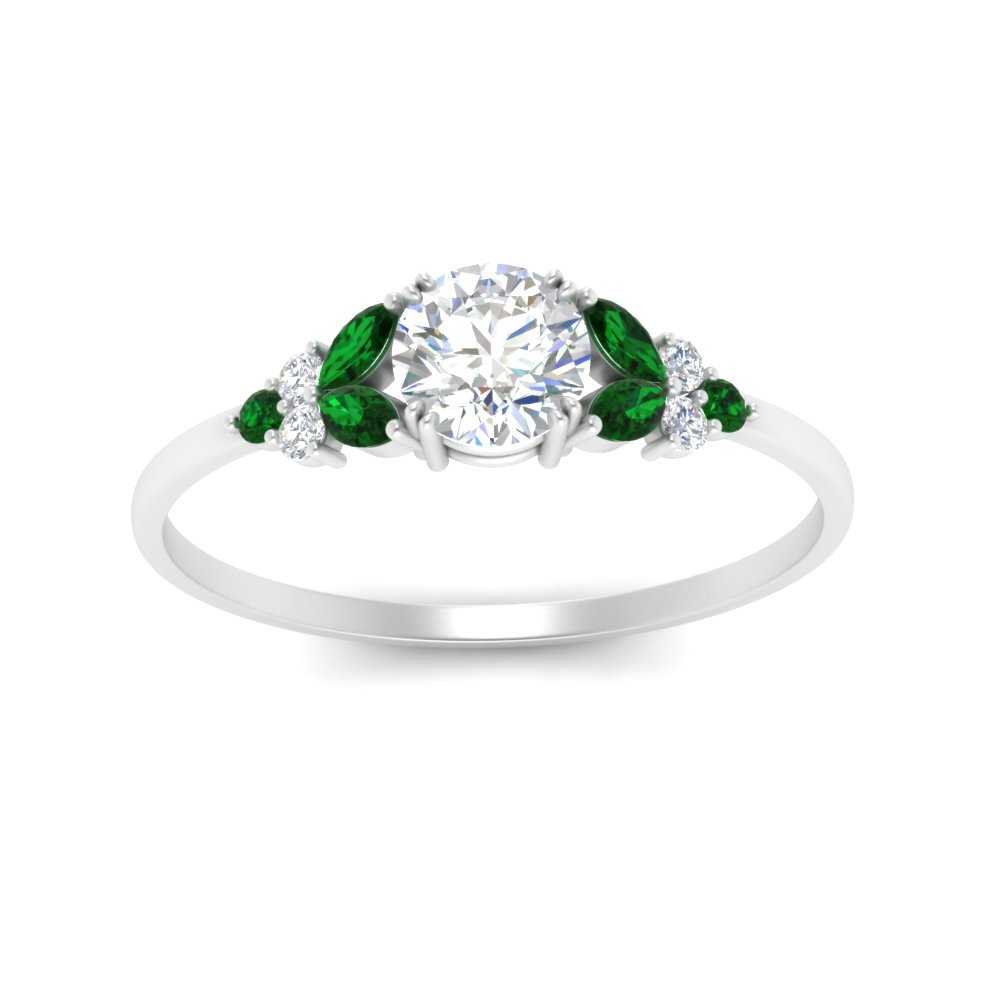 marquise-accented-emerald-round-cut-engagement-ring-in-white-gold-FD9933RORGEMGRANGLE5-NL-WG.jpg?v=1769496546