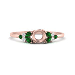 Load image into Gallery viewer, marquise-accented-emerald-semi-mount-engagement-ring-in-rose-gold-FD9933SMRGEMGR-NL-RG.jpg?v=1769496082