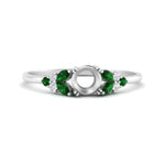 Load image into Gallery viewer, marquise-accented-emerald-semi-mount-engagement-ring-in-white-gold-FD9933SMRGEMGR-NL-WG.jpg?v=1769496082