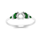 Load image into Gallery viewer, marquise-accented-emerald-semi-mount-engagement-ring-in-white-gold-FD9933SMRGEMGRANGLE5-NL-WG.jpg?v=1769496082