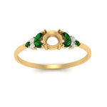 Load image into Gallery viewer, marquise-accented-emerald-semi-mount-engagement-ring-in-yellow-gold-FD9933SMRGEMGRANGLE5-NL-YG.jpg?v=1769496082