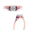 Load image into Gallery viewer, marquise-accented-pink-sapphire-asscher-cut-engagement-ring-in-rose-gold-FD9933ASRGSADRPIANGLE3-NL-RG.jpg?v=1769496442