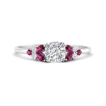 Load image into Gallery viewer, marquise-accented-pink-sapphire-cushion-cut-engagement-ring-in-white-gold-FD9933CURGSADRPI-NL-WG.jpg?v=1769496457