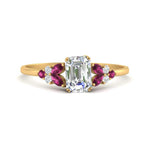 Load image into Gallery viewer, marquise-accented-pink-sapphire-emerald-cut-engagement-ring-in-yellow-gold-FD9933EMRGSADRPI-NL-YG.jpg?v=1769496467