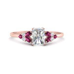 Load image into Gallery viewer, marquise-accented-pink-sapphire-radiant-cut-engagement-ring-in-rose-gold-FD9933RARGSADRPI-NL-RG.jpg?v=1769496534