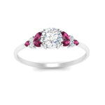 Load image into Gallery viewer, marquise-accented-pink-sapphire-round-cut-engagement-ring-in-white-gold-FD9933RORGSADRPIANGLE5-NL-WG.jpg?v=1769496546