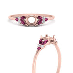 Load image into Gallery viewer, marquise-accented-pink-sapphire-semi-mount-engagement-ring-in-rose-gold-FD9933SMRGSADRPIANGLE3-NL-RG.jpg?v=1769496082