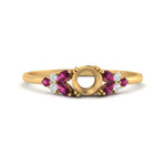 Load image into Gallery viewer, marquise-accented-pink-sapphire-semi-mount-engagement-ring-in-yellow-gold-FD9933SMRGSADRPI-NL-YG.jpg?v=1769496082