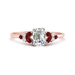 Load image into Gallery viewer, marquise-accented-ruby-emerald-cut-engagement-ring-in-rose-gold-FD9933EMRGRUDR-NL-RG.jpg?v=1769496467