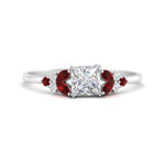 Load image into Gallery viewer, marquise-accented-ruby-princess-cut-engagement-ring-in-white-gold-FD9933PRRGRUDR-NL-WG.jpg?v=1769496524