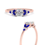Load image into Gallery viewer, marquise-accented-sapphire-asscher-cut-engagement-ring-in-rose-gold-FD9933ASRGSABLANGLE3-NL-RG.jpg?v=1769496441