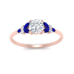 Load image into Gallery viewer, marquise-accented-sapphire-cushion-cut-engagement-ring-in-rose-gold-FD9933CURGSABLANGLE5-NL-RG.jpg?v=1769496457