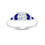 Load image into Gallery viewer, marquise-accented-sapphire-cushion-cut-engagement-ring-in-white-gold-FD9933CURGSABLANGLE5-NL-WG.jpg?v=1769496457