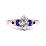 Load image into Gallery viewer, marquise-accented-sapphire-marquise-cut-engagement-ring-in-rose-gold-FD9933MQRGSABL-NL-RG.jpg?v=1769496490