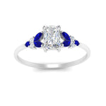 Load image into Gallery viewer, marquise-accented-sapphire-radiant-cut-engagement-ring-in-white-gold-FD9933RARGSABLANGLE5-NL-WG.jpg?v=1769496534