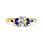 Load image into Gallery viewer, marquise-accented-sapphire-radiant-cut-engagement-ring-in-yellow-gold-FD9933RARGSABL-NL-YG.jpg?v=1769496534