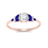 Load image into Gallery viewer, marquise-accented-sapphire-round-cut-engagement-ring-in-rose-gold-FD9933RORGSABLANGLE5-NL-RG.jpg?v=1769496546
