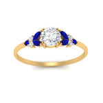 Load image into Gallery viewer, marquise-accented-sapphire-round-cut-engagement-ring-in-yellow-gold-FD9933RORGSABLANGLE5-NL-YG.jpg?v=1769496546