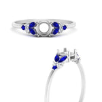 Load image into Gallery viewer, marquise-accented-sapphire-semi-mount-engagement-ring-in-white-gold-FD9933SMRGSABLANGLE3-NL-WG.jpg?v=1769496082