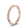 Load image into Gallery viewer, marquise-and-dot-stacked-wedding-band-ring-in-rose-gold-FD8641B-NL-RG.jpg